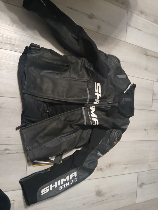 SHIMA NOWA kurtka motocyklowa skórzana