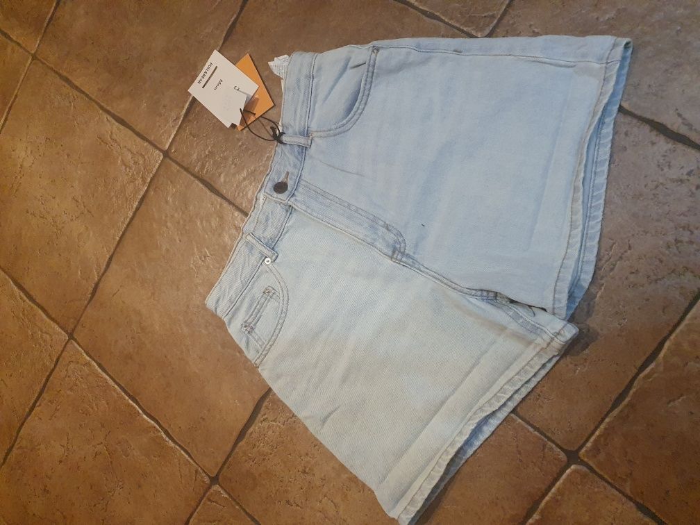 Pull&Bear krótkie spodenki jeans 40