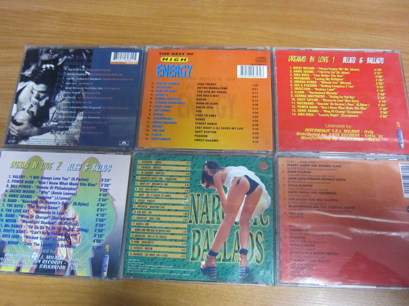 CD диски Rock POP Electronic сборники (список 3\2\24)