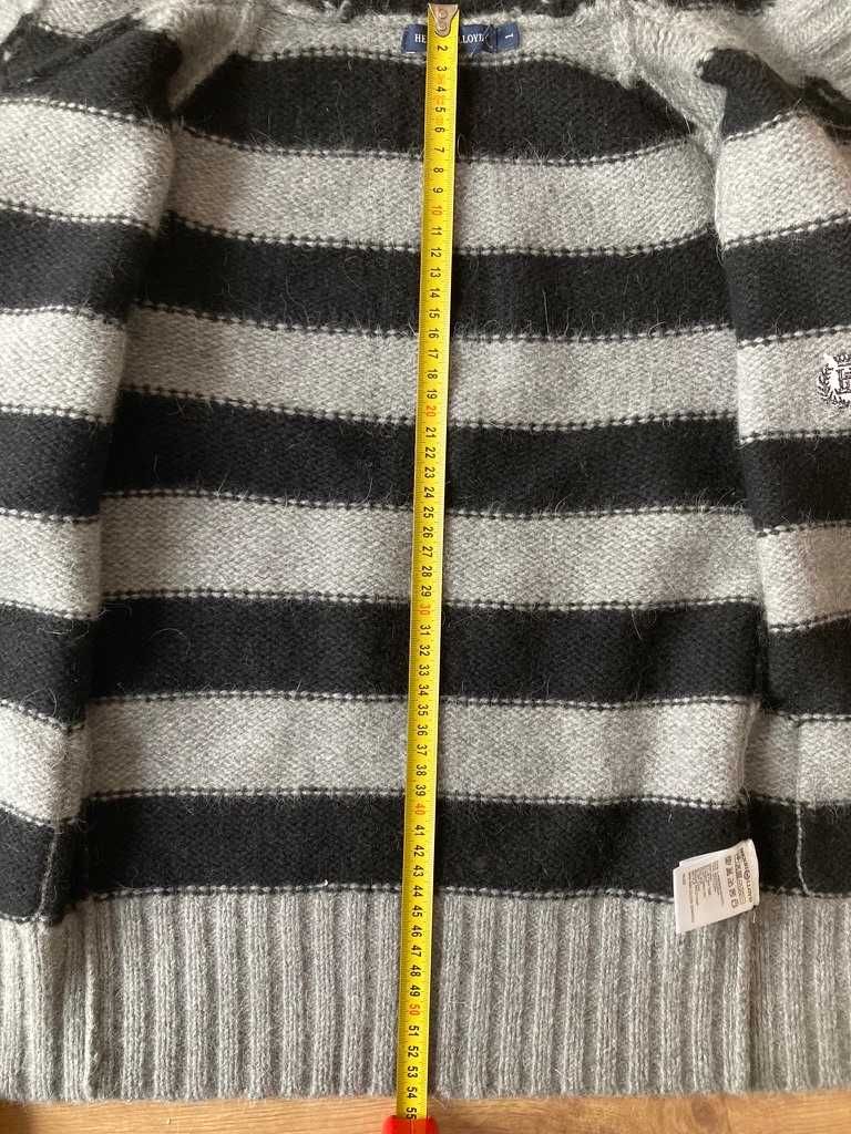 sweter henry lloyd rozm 1, xs wełna jagnięca angora