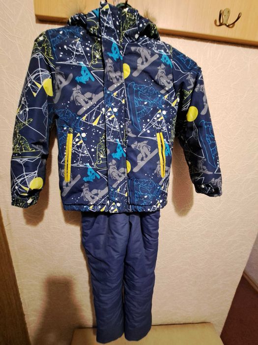 Зимовий комбінезон для хлопчика 116-122