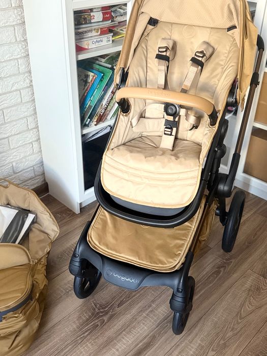 Bugaboo Fox 5 Noir Amber Glow Limited Edition nowy wózek 2w1
