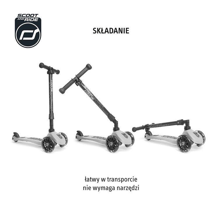 SCOOTANDRIDE Highwaykick 3 LED Hulajnoga 3+ Forest