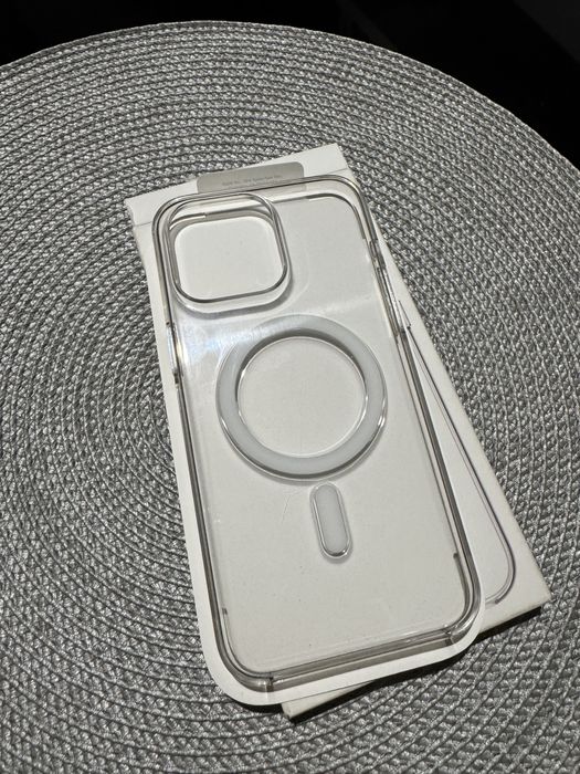 Apple clear case, etui iphone 15 pro max