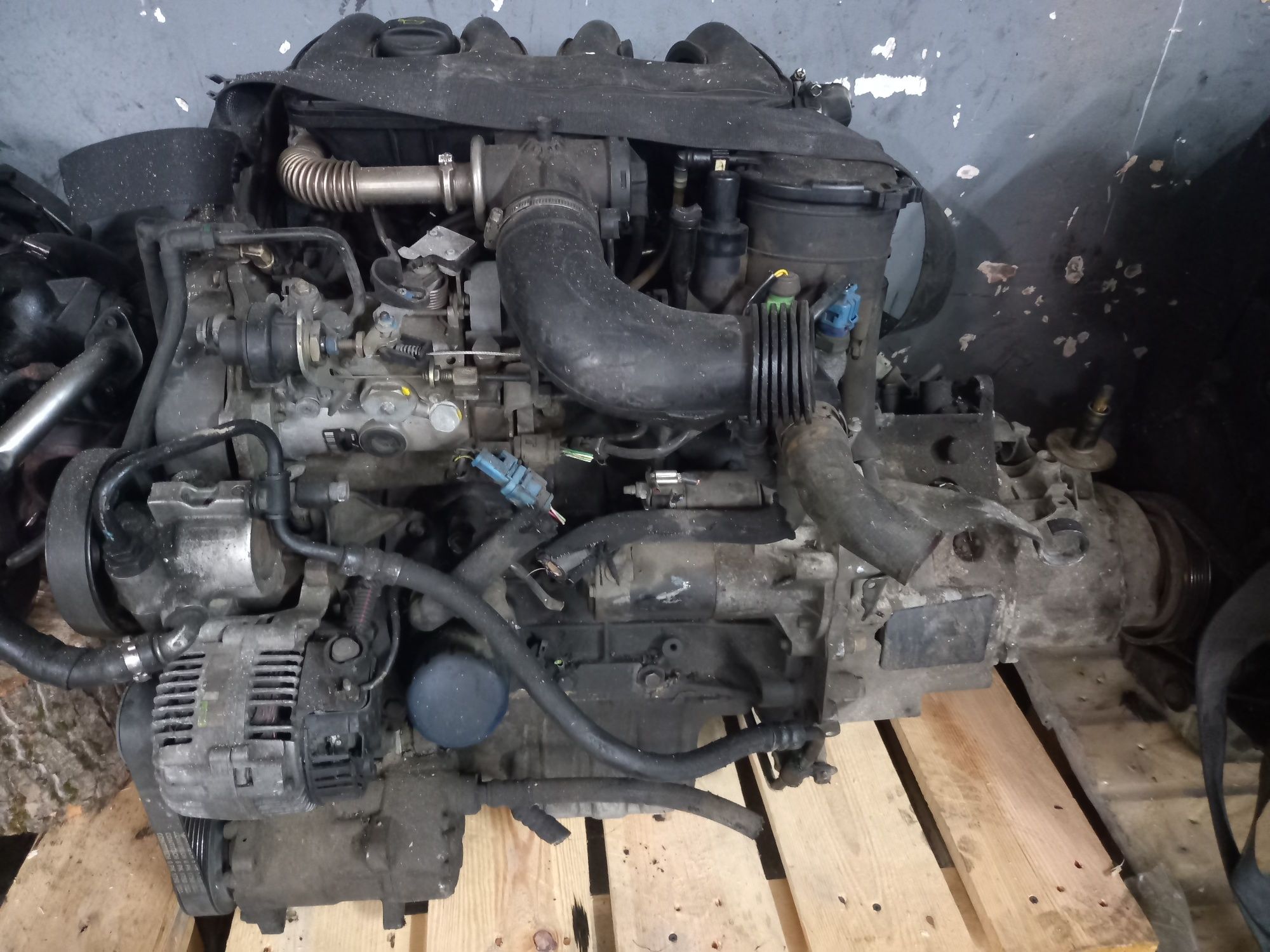 Двигун Peugeot Partner,Fiat Skudo 1.9D DW8.