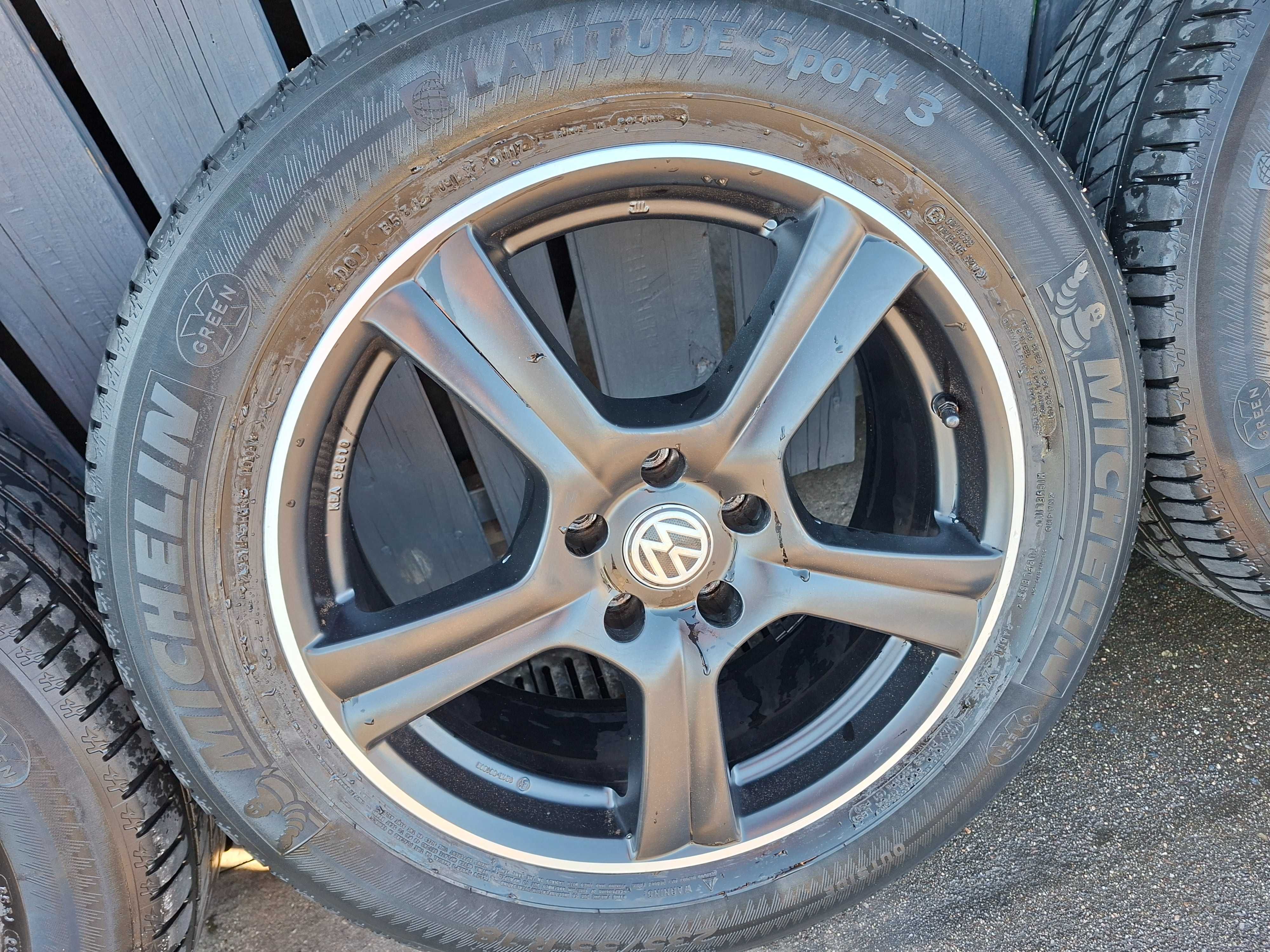 [K26] KOŁA LETNIE,ALUFELGI 18'' 5x112 VW Tiguan,AUDI Q3+235/55R18.