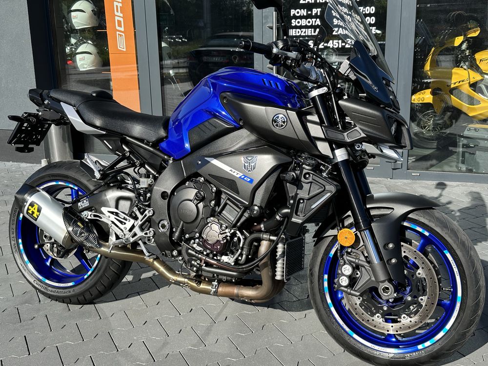 Bezwypadkowa Yamaha MT 10 31tys.km 2017r ARROW Dodatki DOSTAW PL Raty