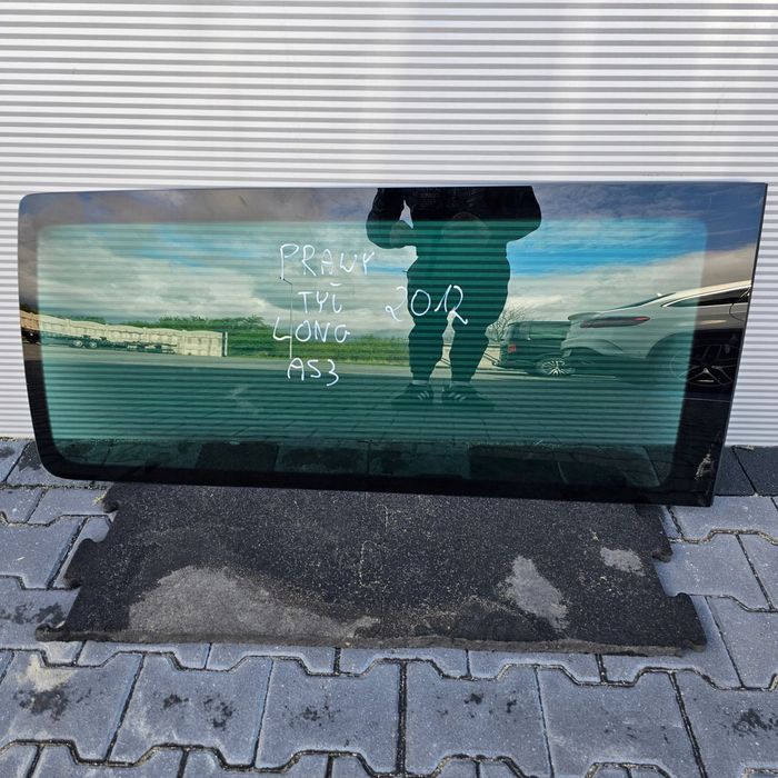 VW T5 T5 LIFT LONG szyba karoseryjna prawy tył AS3 2012