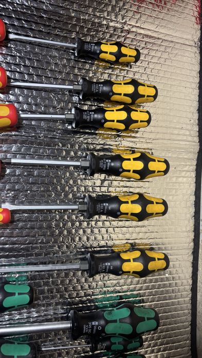 Wera викрутки, Hazet трищітка, Garant трещітковий ключ