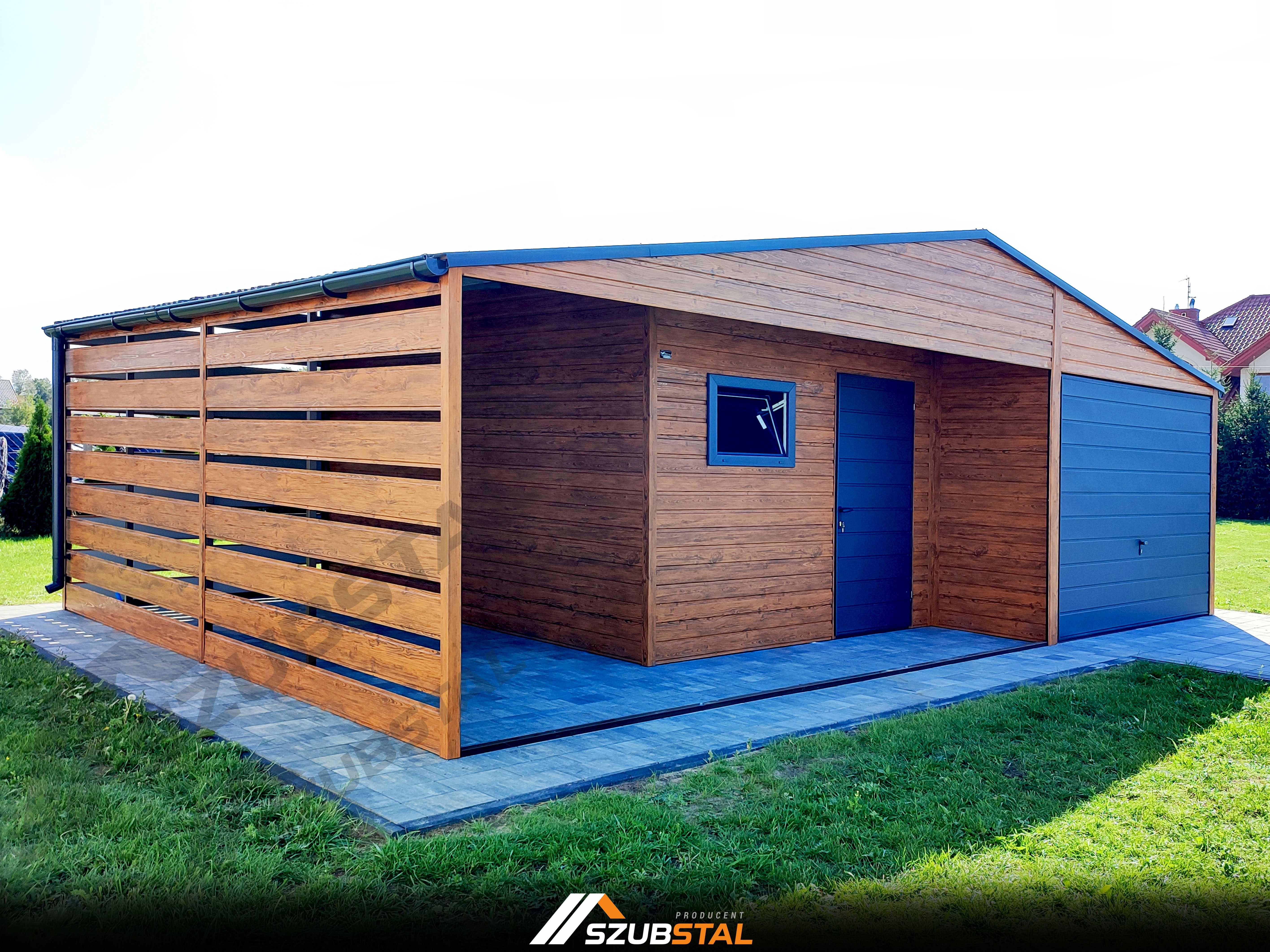 Garaż blaszany 4x5 4x6 6x5 6x5,80 6x6 8x6 9x5 9x6 PRODUCENT Premium