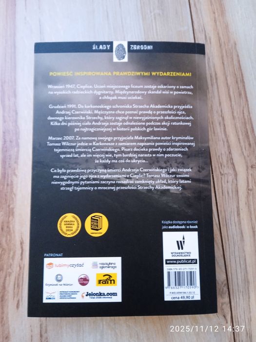 Książka Schronisko które spowijał mrok