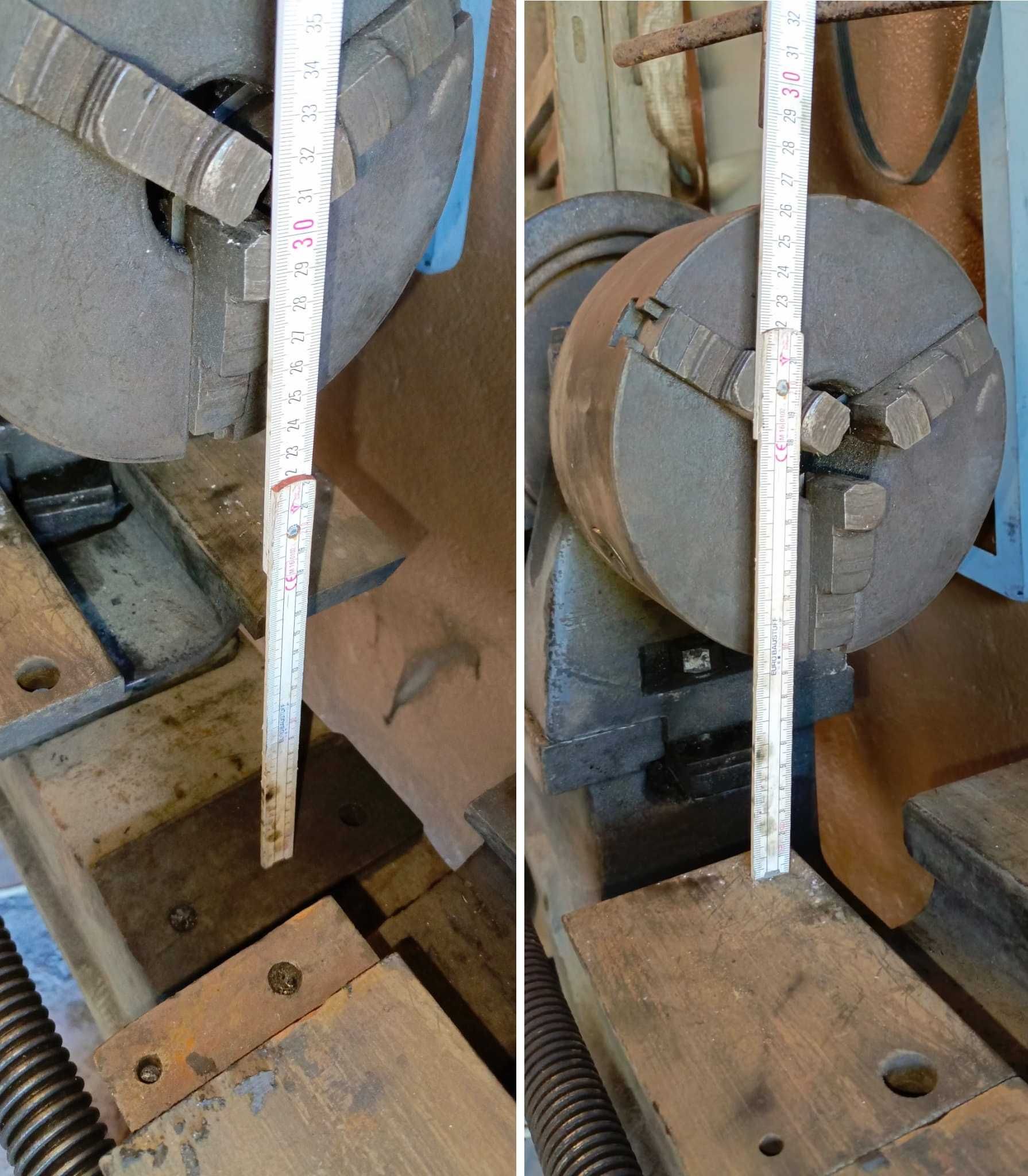 Tokarka używana duża 900 mm stabilna solidna stary dobry materiał