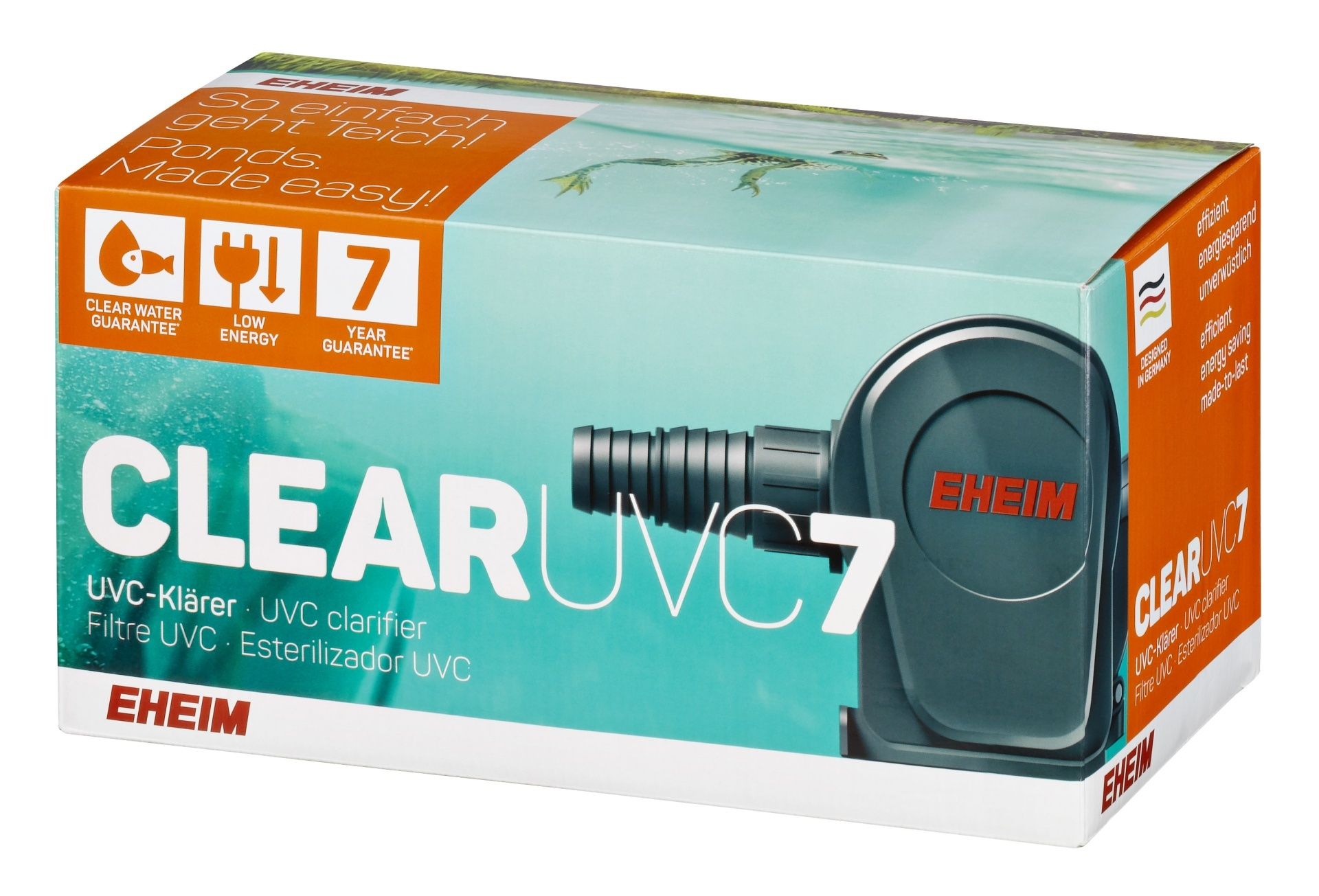 Eheim Clear UVC-7 -Esterilizador/ clareador UV para lagos