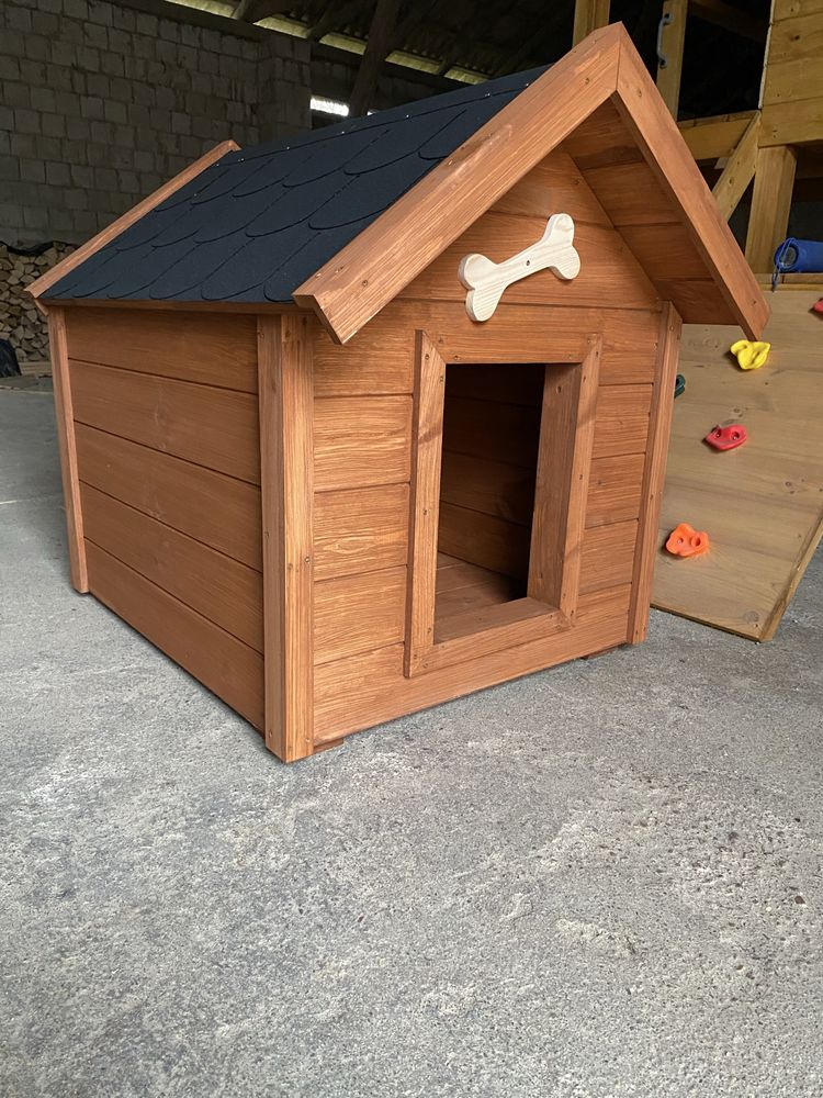 Buda ocieplana typu owczarek labrador