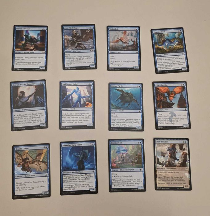 Cartas Magic - Azuis