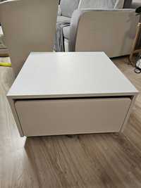 Slakt Ikea Biały Pojemnik na Kółkach 62x62x35