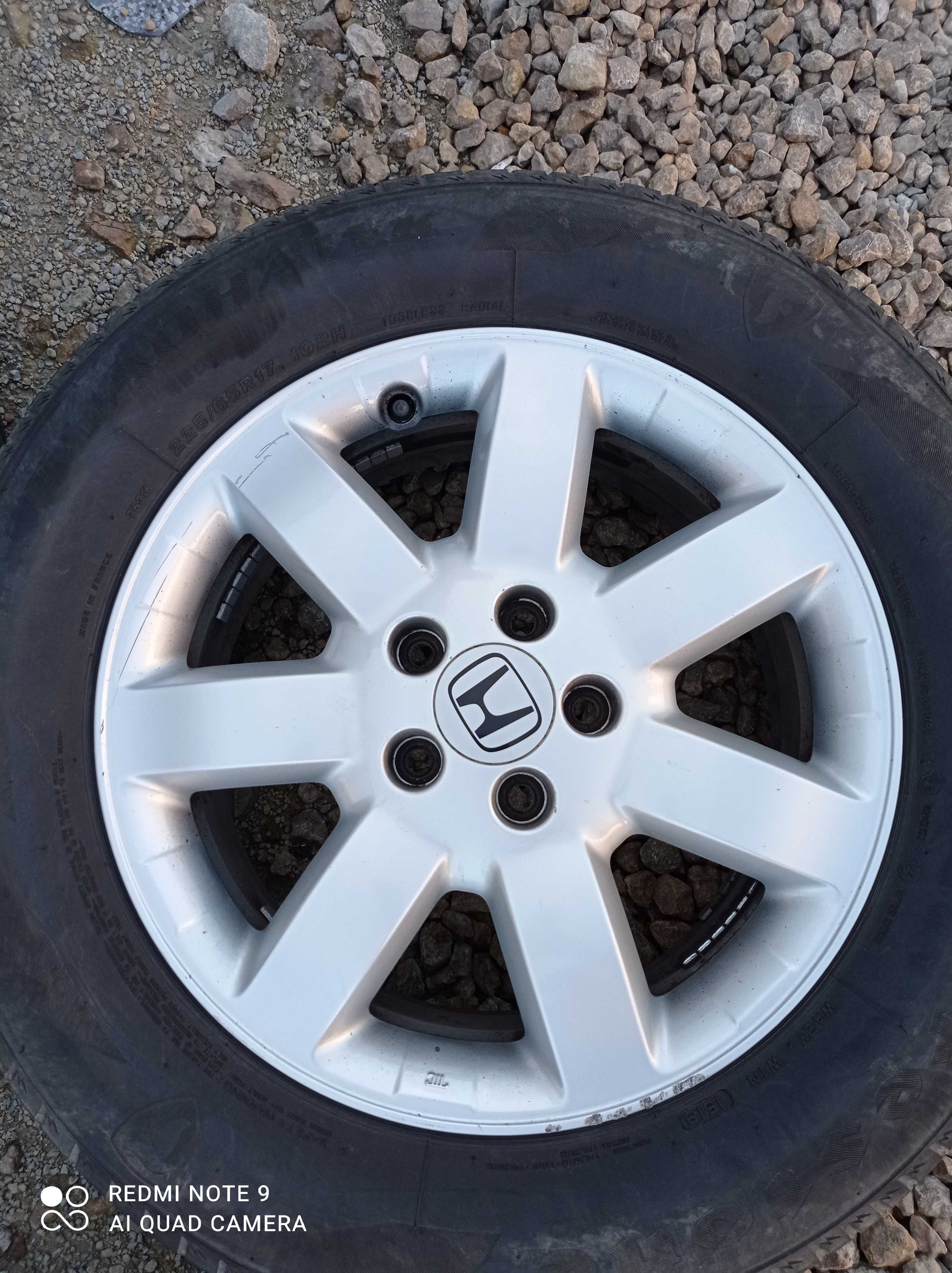 Felgi aluminiowe alufelgi Honda 6,5jx17" 5x114,3 ET 50 otwór 64 nr32