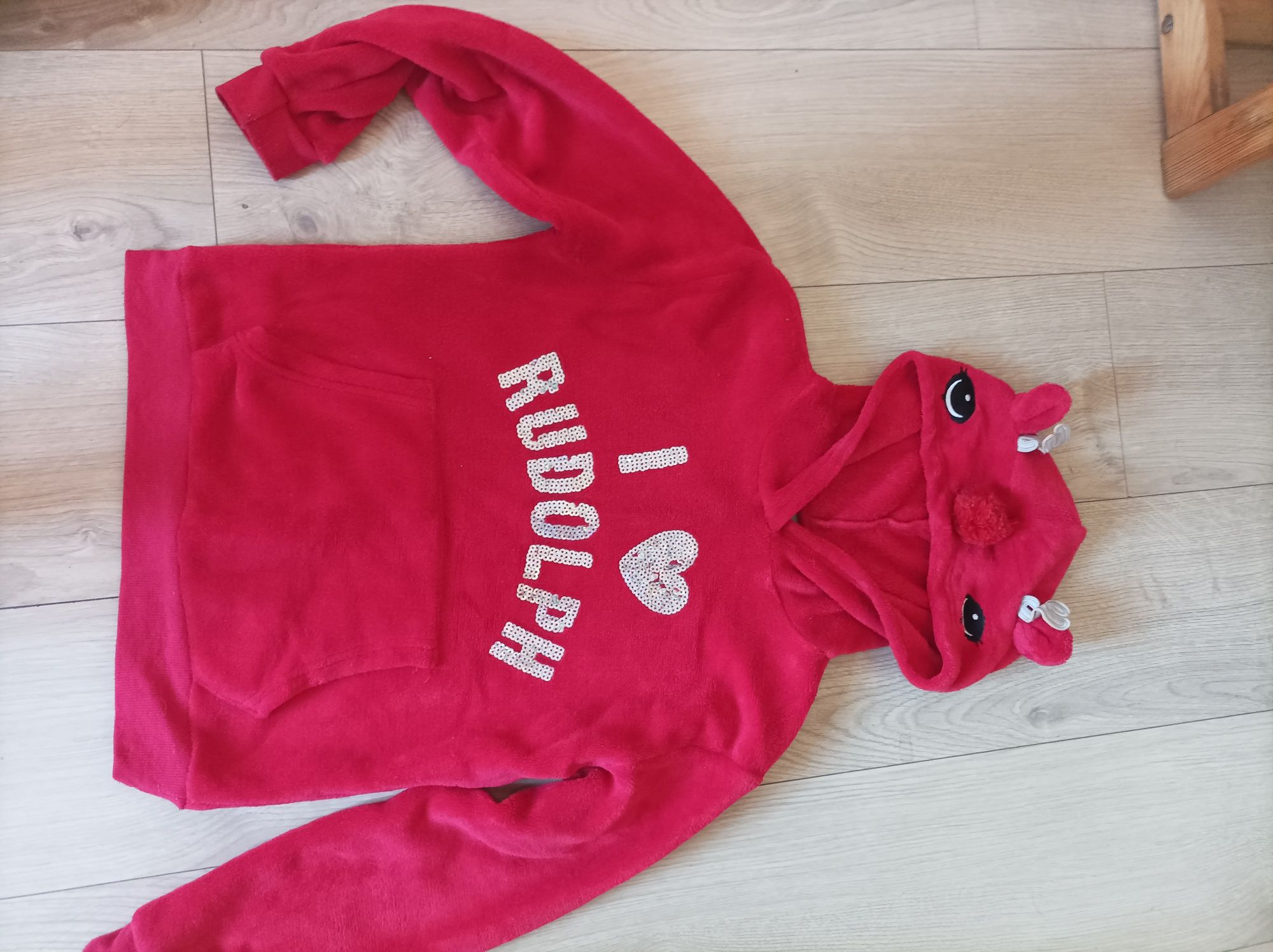 Bluza Rudolf 134-140 dla bliźniaczek