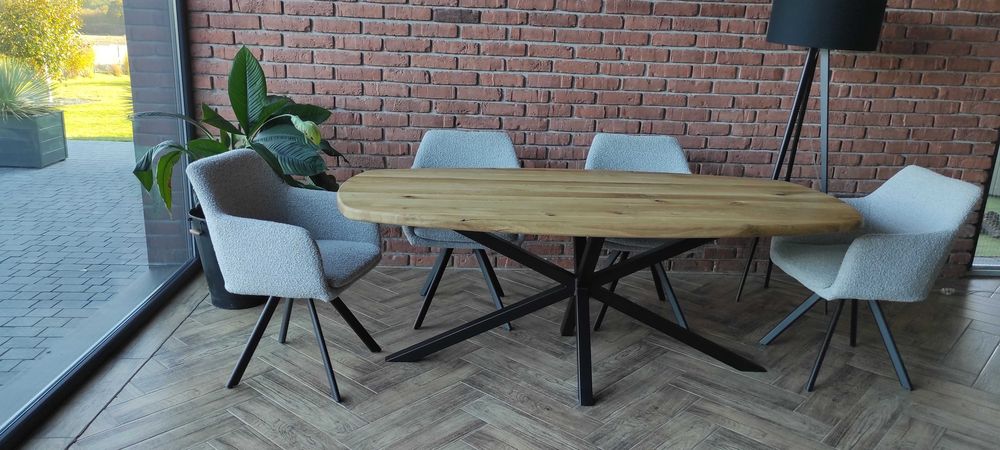 stół lity dąb 200x100 producent nowość dostępny od ręki