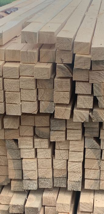 Łaty dachowe budowlane 5x4, 6x4, 7x3 impregnowane świerkowe transport