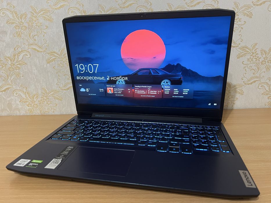 Ігровий ноутбук lenovo gaming 3  i5-10300h/gtx 1650ti/ssd/ddr4