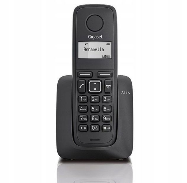 telefon bezprzewodowy gigaset a116 identyfikacja numeru przychodzącego