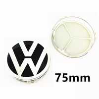 Колпачки заглушки VW 75мм для дисков Mercedes ковпачки диск  Мерседес