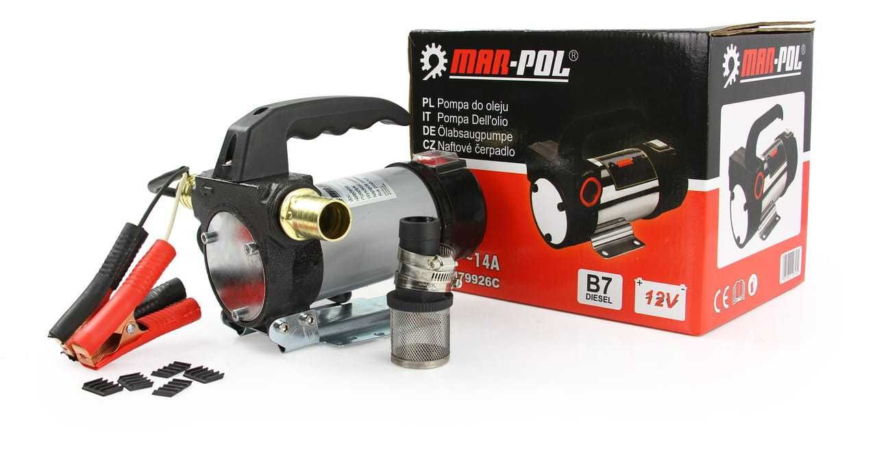 MARPOL Pompa Cpn Pompka Do Paliwa Ropy Oleju 12v 50l 160w M79926C