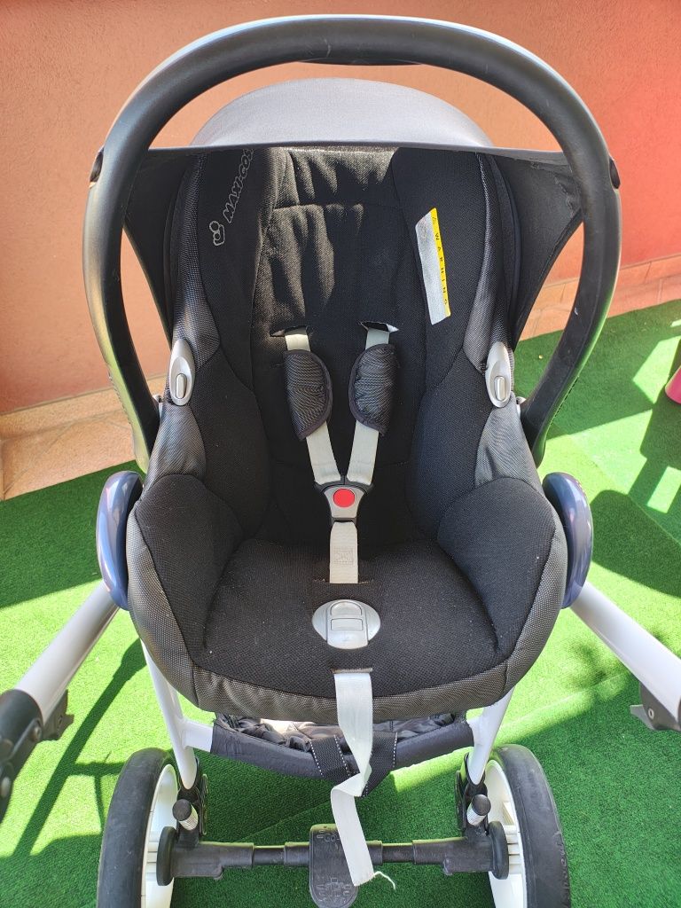 Wózek 2w1 plus nosidełko Maxi Cosi