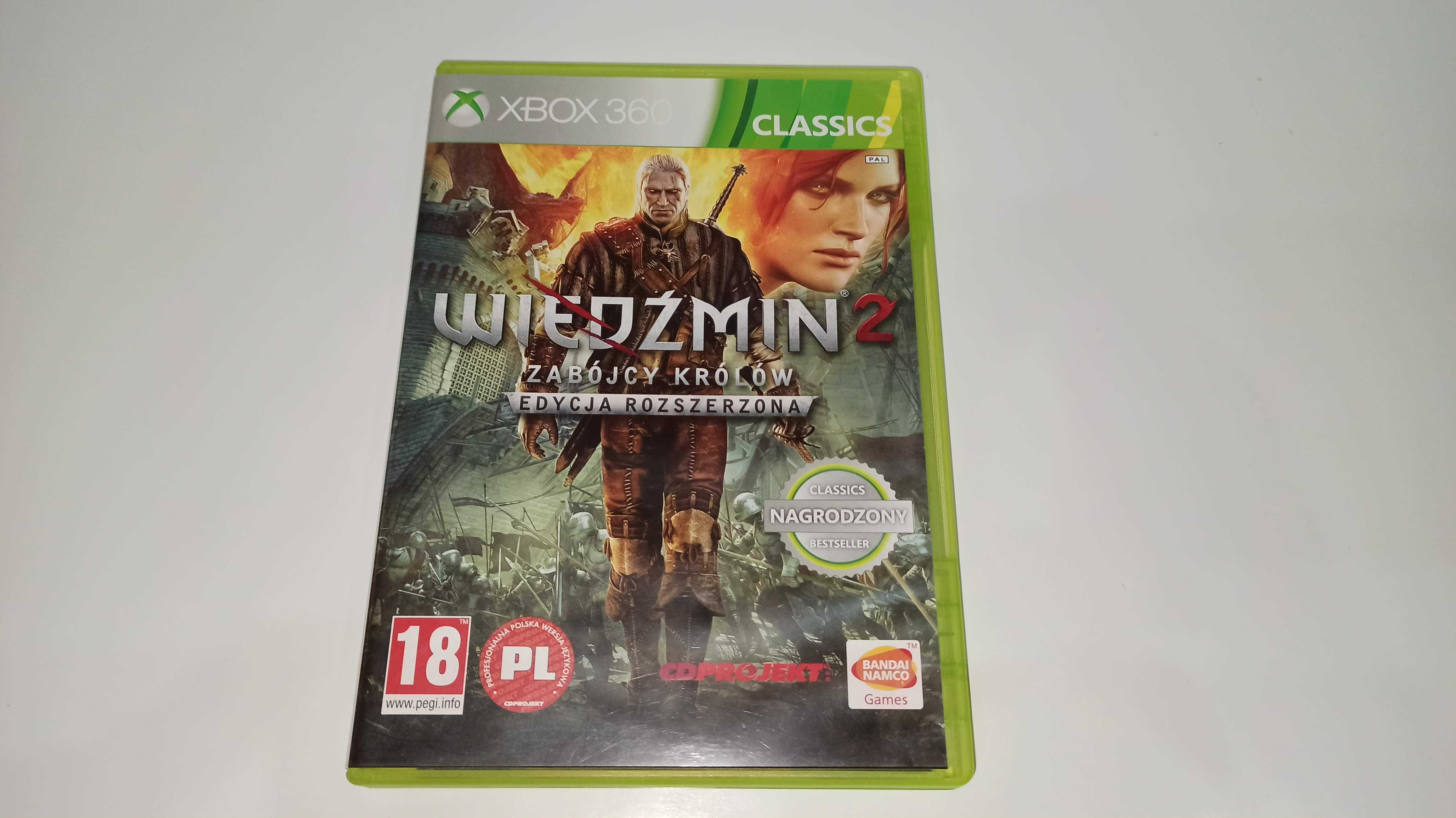 xbox one WIEDŹMIN 2 EDYCJA ROZSZERZONA PL po polsku Komplet