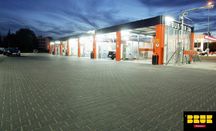 Kostka brukowa Behaton 8cm Grafit BRUK SA. 46zł/brutto Kwiecień