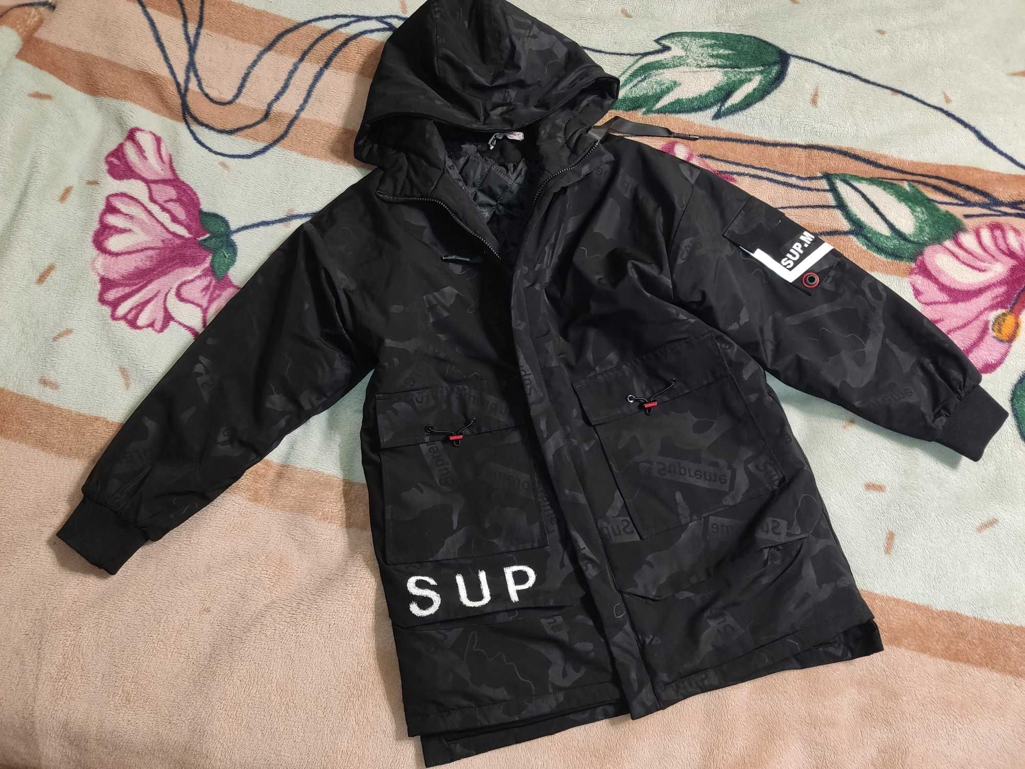 Куртка демисезонная мужская на подростка13-14 Supreme SUP