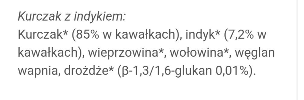 24x370g BOZITA  kurczak/indyk kawałki karma bez ZBÓŻ dla kota