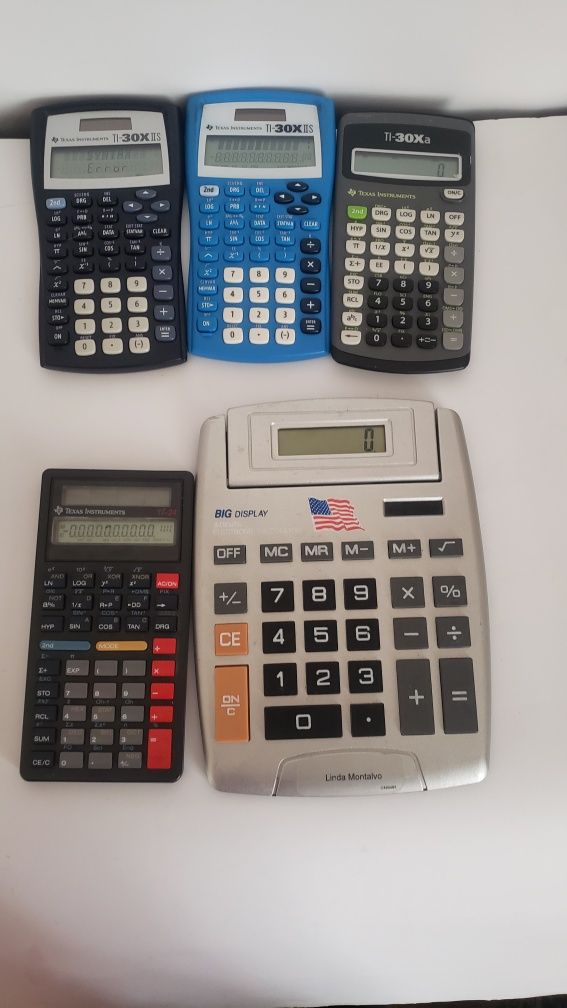Калькулятор ТЕХАS INSTRUMENT  TI-30 II S б/у