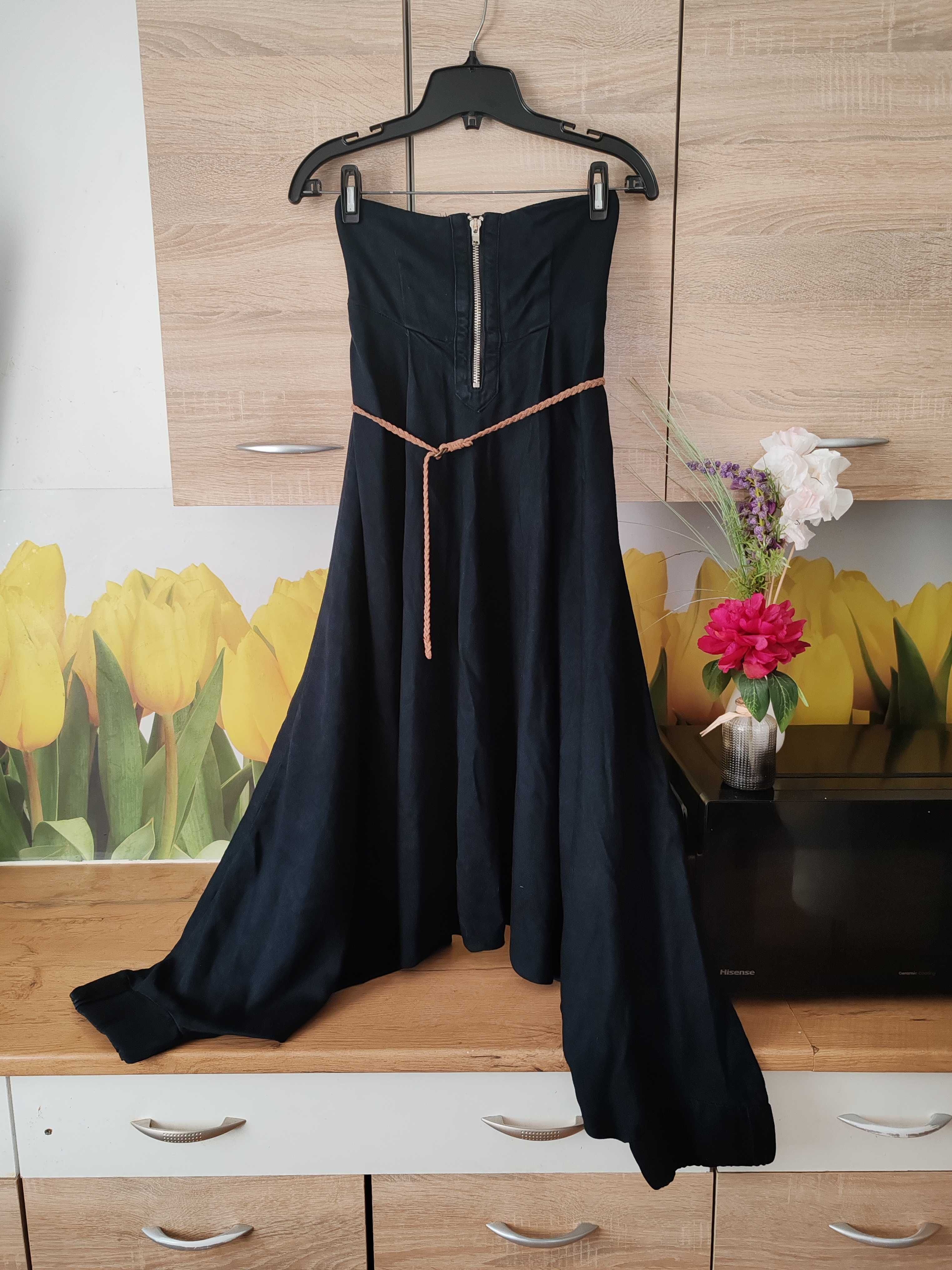 Prześliczny ciekawy kombinezon Only rozmiar 34 bawełna miękki jeans