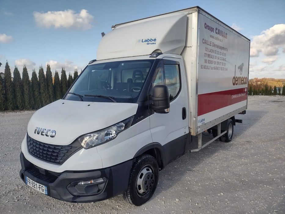 Iveco DAILY 35-160  Kontener z windą, Bliźniak, Niski przebieg !