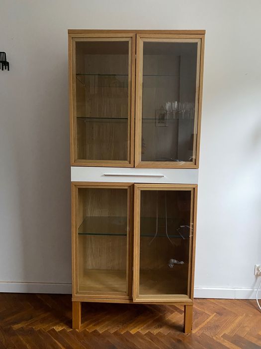 regał/witryna/komoda szklana Ikea