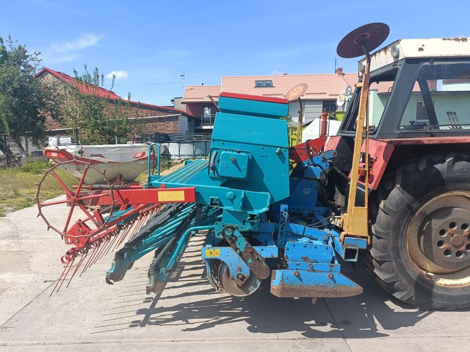 3,0m Zestaw uprawowo-siewny LEMKEN (filmiki)SULKY
