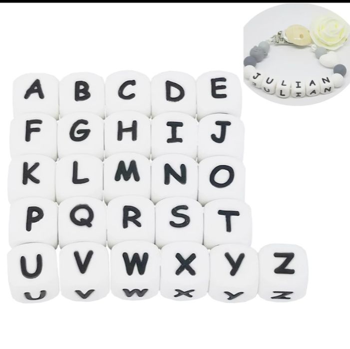 Силиконовые буквы, цифры