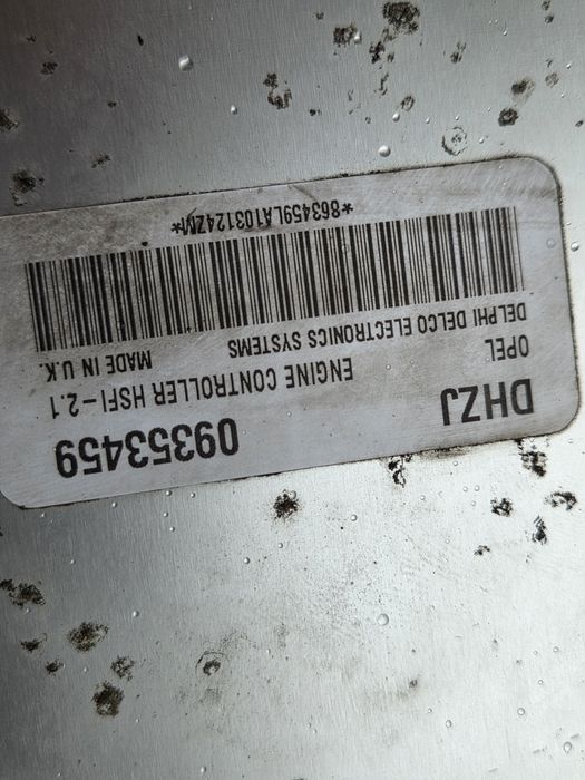 Komputer sterownik silnika opel