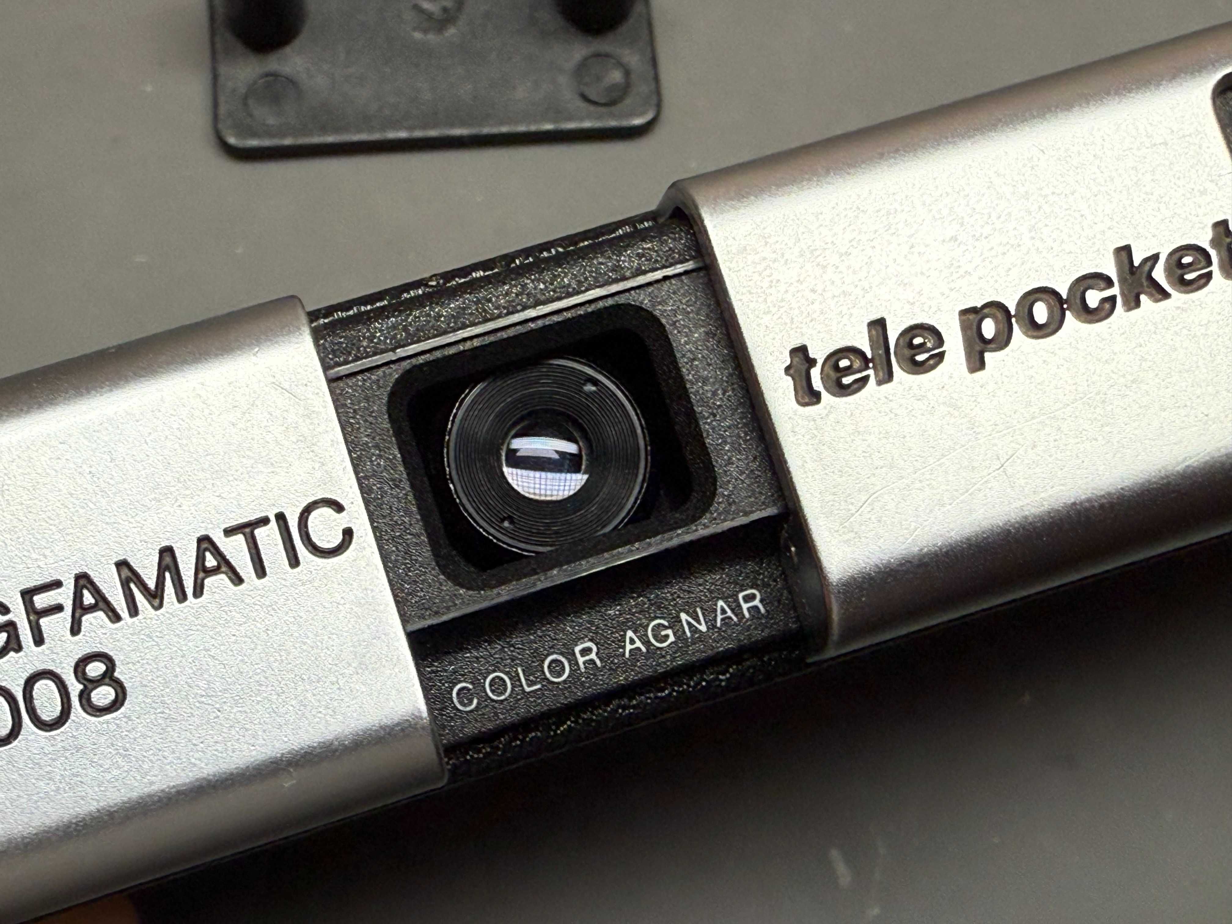 Stary aparat Agfamatic 2008 telepocket sensor