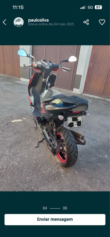 Yamaha aerox muito bom estado