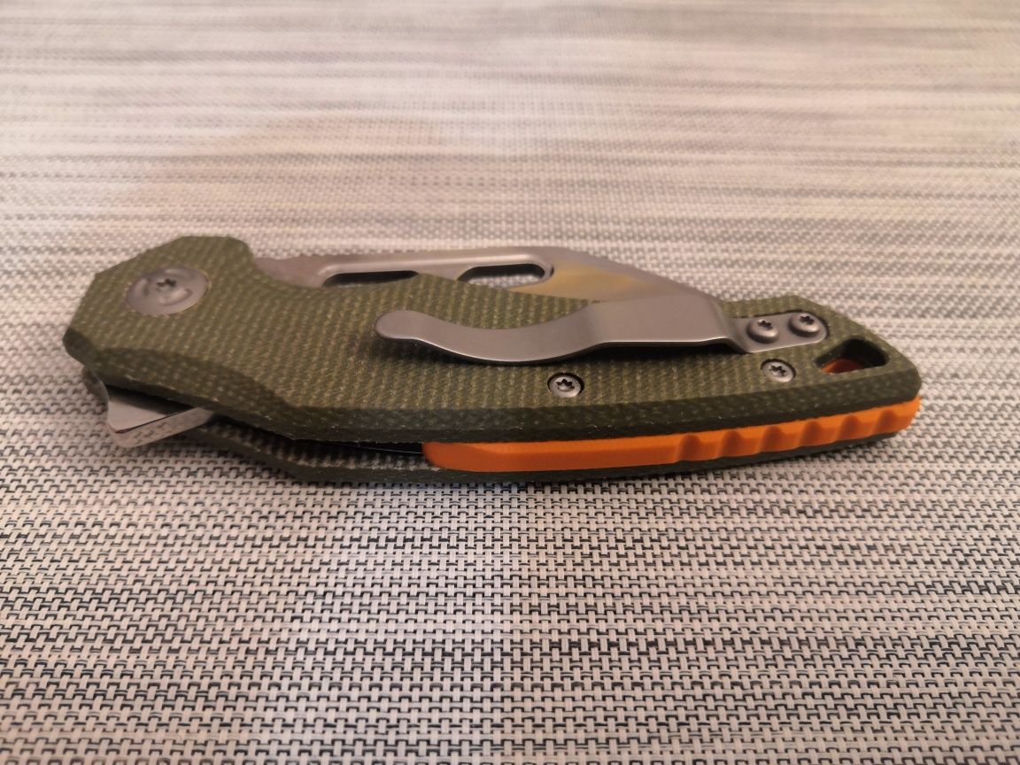 Fox Edge Atrax Micarta Olive