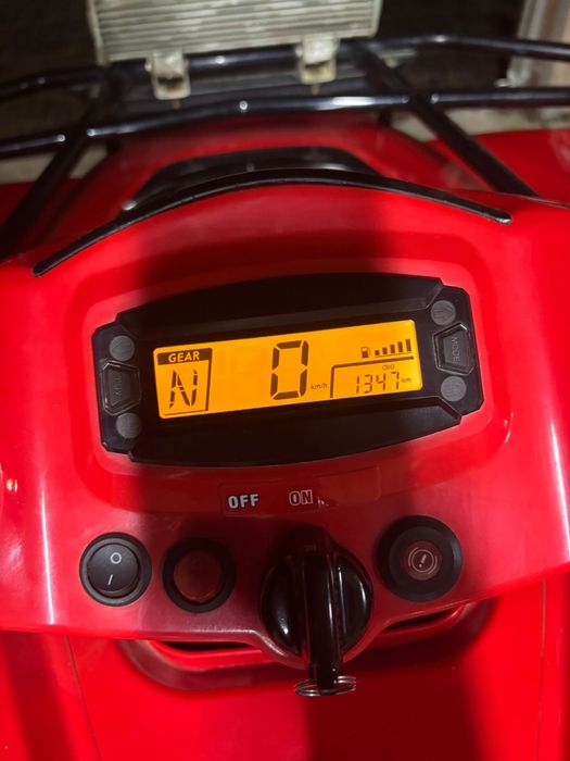 Kymco MXU 300 – 2019 r. - ważne opłaty, hak wbity w dowód