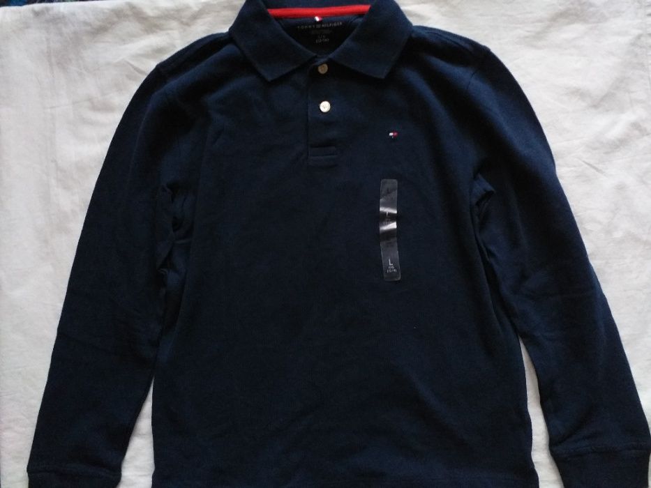 Koszulka polo long sleeve Tommy Hilfiger dziecko L