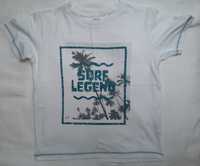 Smyk r. 134 koszulka bluzka t-shirt Surf Legend