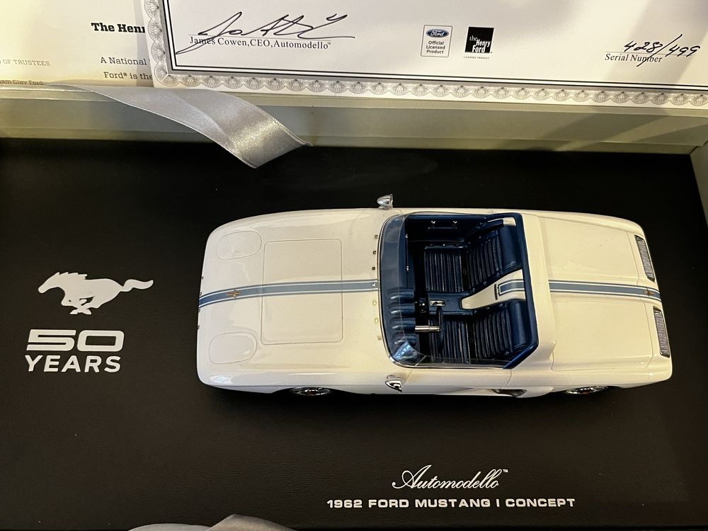 1:24 Model 1962 Ford Mustang I Concept Car