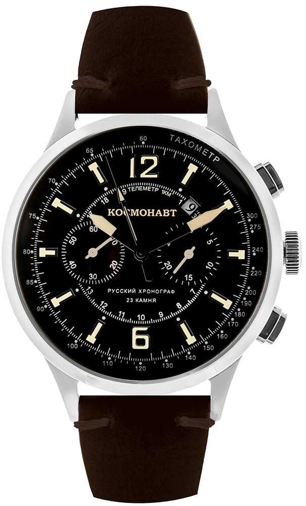 Rosyjski Zegarek Poljot Chronograf 3133 Cosmonaut Yuri Gagarin