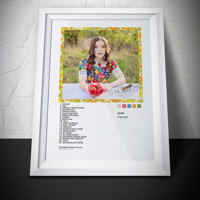 Plakat albumu - sanah - Kaprysy