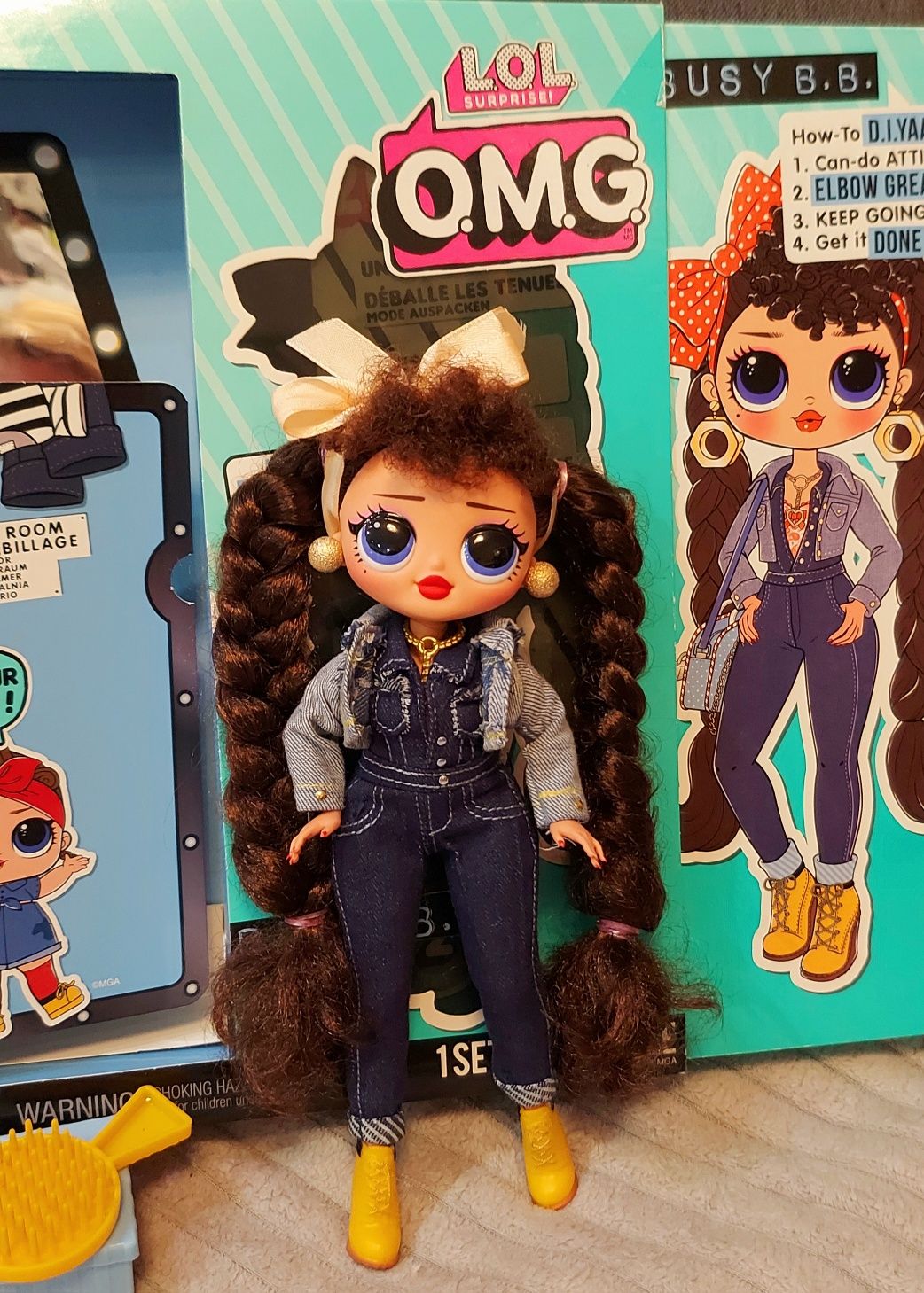 Лялька LOL OMG Busy BB ЛОЛ ОМГ Бісі ББ (Техно Леді)